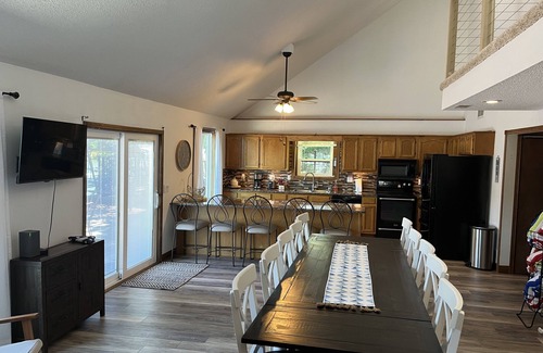 Sunrise Beach House | Amazing 5 bedroom, 4 bath home with Private Pool & Dock located in a great cove.