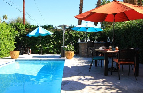 Palm Springs House | Amazing 5 STAR Bungalow in South Palm Springs with Private Pool and Spa