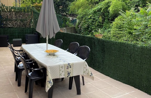 Fabron Villa | Amazing apartment in Nice, parking, WIFI, BBQ, air conditionner, close to beach