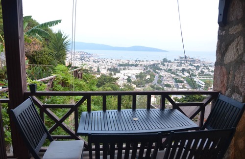Bodrum City Center Villa | AMAZING CITY, SEA AND CASTLE VIEW
