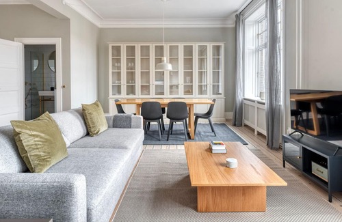 Frederiksberg C Apartment | Amazing Frederiksberg C 2BR w/ Office, nr Carlsberg Byen, by Blueground