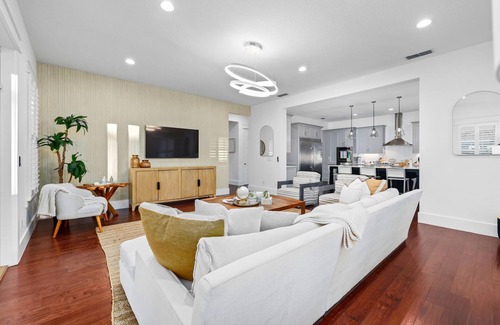 Jacksonville Beach House | Amazing Home with Golf Cart, Heated Pool and Spa