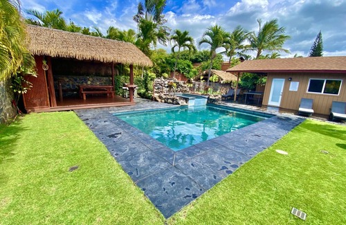 Wailea House | Amazing House with Pool, Spa, Cabana & More Kihei Wailea Area