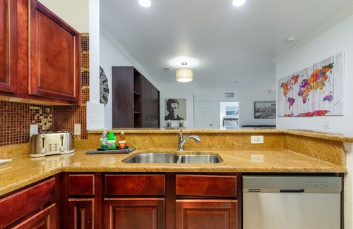 Four Corners Condo | Amazing Mediterranean Resort! Spacious 2 bed + 2 bath Condo! 10 mins to Disney!