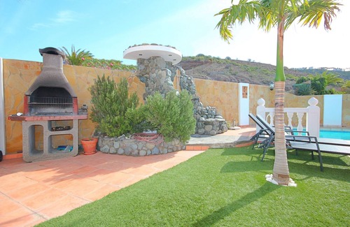 Mogan Villa | Amazing property with private heated pool,Beach,Golf Course.12 people