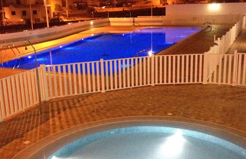 Gran Tarajal Apartment | AMAZING SEA VIEW LUXURY APARTMENT- WITH SUN DRENCHED SPACIOUS TERRACE/FREE WiFi