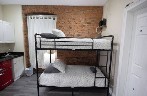 Koreatown Apartment | Amazing studio with 2 bunk beds-twin over twin in vibrant New York Midtown