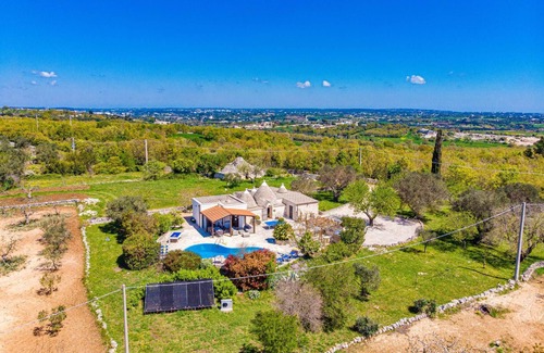 Martina Franca Villa | Amazing Trullo with heated pool, nestled in nature, just steps from Alberobello