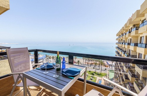 Torrequebrada Apartment | Amazing views Beachfront Apartment with Swimming Pool