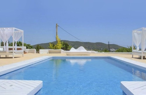 Santa Eulalia del Rio House | AMAZING VILLA PRIVACY AND SEA VIEW, WIFI, A/C, PRIVATE POOL