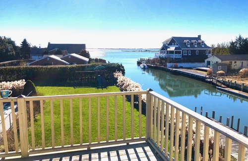 Shinnecock Hills House | Amazing waterfront, heated pool, jacuzzi, lg waterside lawn, close to everything