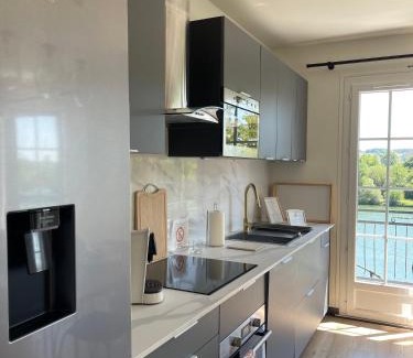 Thomery Apartment | Ambiance Seine, Appartement lumineux en bordure de Seine - Chouette