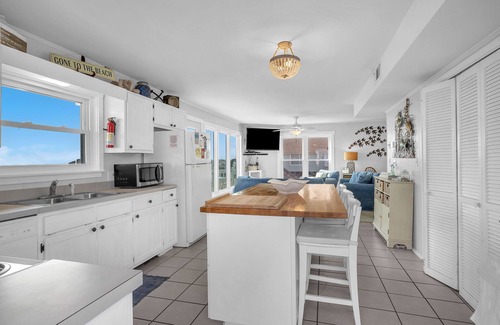 Yaupon Beach House | American Dream: 3 Bed/2 Bath Oceanfront Home with 2 Covered Porches Close to O