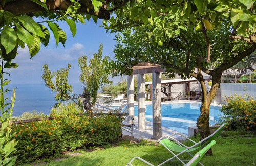 Schiazzano Villa | AMORE RENTALS - Villa Elia with Private Pool, Sea View, Terraces, Parking and Garden