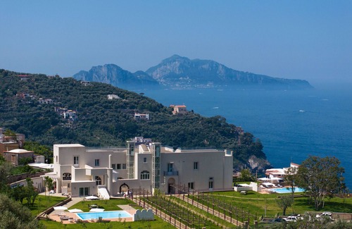 Massa Lubrense Villa | AMORE RENTALS - Villa Antea with Two Swimming Pools and Sea View