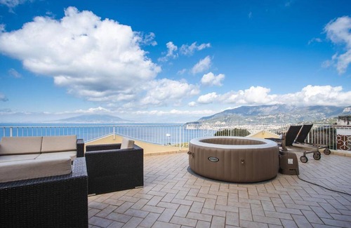 Priora Villa | AMORE RENTALS - Villa Ado with Private Swimming Pool, Garden, Sea View and Parking