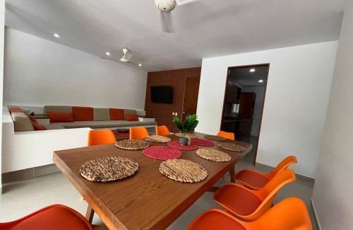 Zona Norte Apartment | Amplio y cómodo apto para 6 a Max 12 personas con piscina privada en Laguna Club