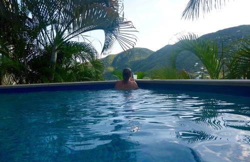 Seagrape Hill Villa | Anchorage Aweigh overlooking beautiful Coral Bay