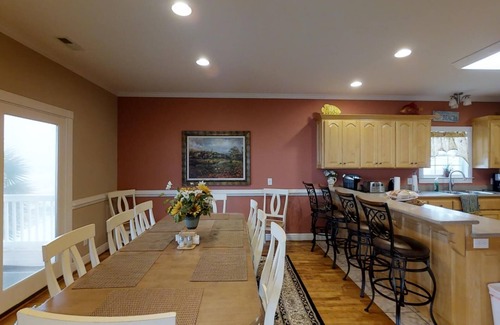 Cherry Grove Beach House | Anderson Cottage Oceanfront Beach House with Pool in Cherry Grove
