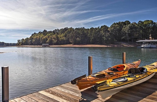 Anderson House | Anderson House w/ Private Dock on Lake Hartwell!