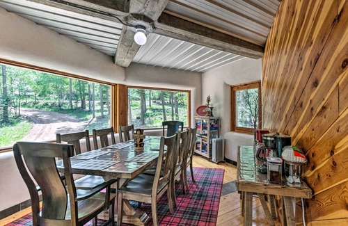 Angel Fire Cabin | Angel Fire Cabin w/Deck ~ 2 Mi to Ski & Hiking!