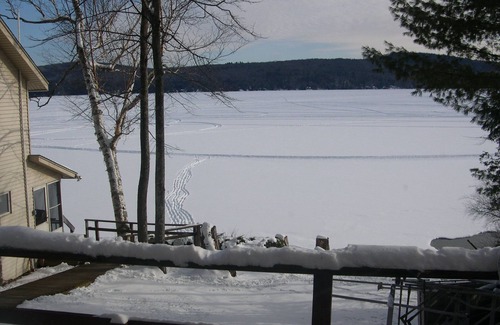 Schroon Lake Ski Chalet | Any season enjoy what the lake has to offer - swimming, skiing, fishing,