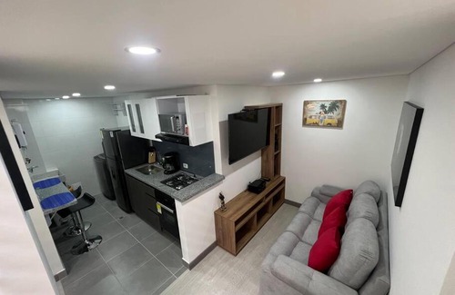 Bogota Apartment | Apartaestudio amoblado, Edificio Avanzzare T1-603