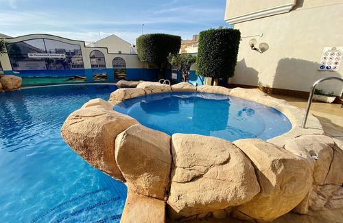 Orihuela Costa Apartment | Apartament Costa Lunar with swimming pool 10 min walk from the beach Cabo Roig