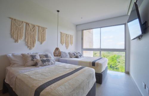 Zona Norte Apartment | Apartamento con laguna de aguas cristalinas