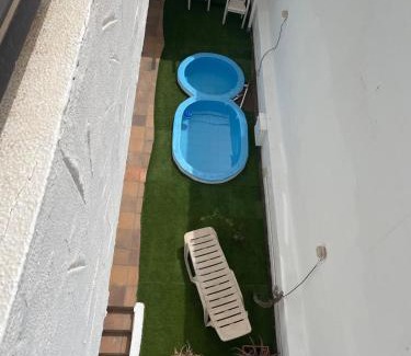 San Fernando House | Apartamento con jardín y pequeña piscina privada para refrescarse