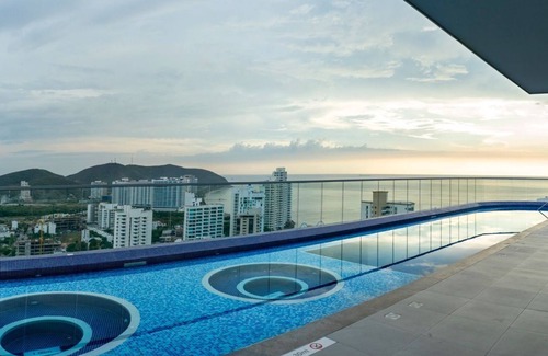 El Rodadero Apartment | Apartamento de lujo, Playa Rodadero, Santa Marta.