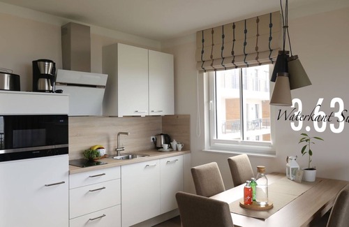 Borgerende Apartment | Aparthotel Waterkant Suites, Suite 3-63 für bis zu 3 Personen. - Aparthotel Waterkant Suites