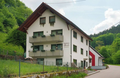 Bad Peterstal-Griesbach Apartment | Apartment 'Doppelzimmer 3' with Mountain View, private balcony and Wi-Fi