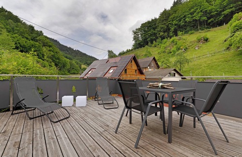 Bad Peterstal-Griesbach Apartment | Apartment 'Schwarzwaldperle' with Private Terrace, Shared Garden and Wi-Fi