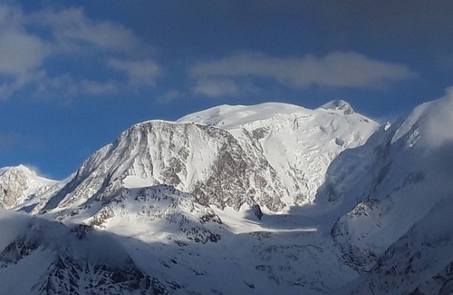 Le Bettex Apartment | Apartment facing Mont Blanc, ski-in ski-out