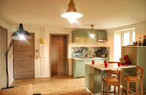 Sainte-Croix-aux-Mines Apartment | Apartment-Superior-Private Bathroom-Park view-H1 - Porte ou-Verte