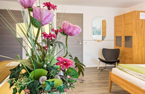 Rielasingen-Worblingen Apartment | Apartment 2 in Apartment House “Aach Apart” near Lake Constance with Wi-Fi & Balcony
