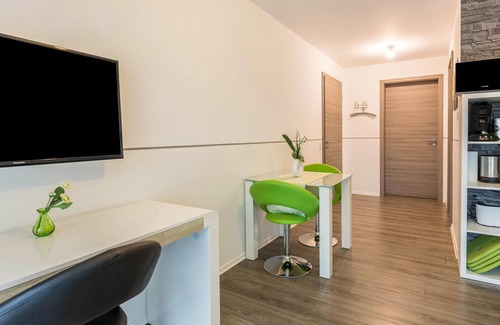 Rielasingen-Worblingen Apartment | Apartment 1 in Apartment House “Aach Apart” near Lake Constance with Balcony