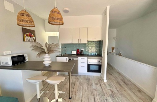 Cala en Porter Apartment | Apartment 'Ca Nostra' with Balcony and Wi-Fi