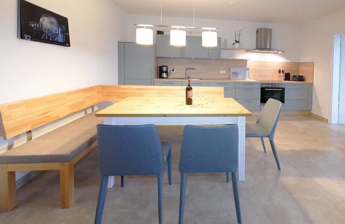 Wendisch Rietz Apartment | Apartment 1/8 with sauna, whirlpool, balcony incl. utilities - Apartment house
