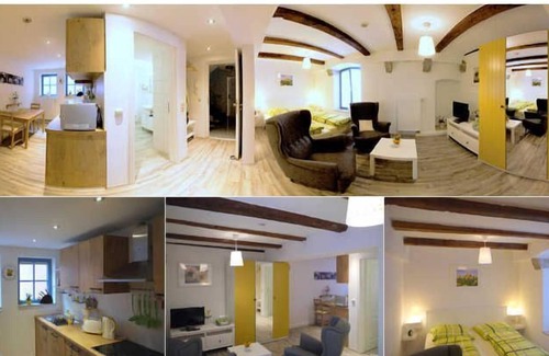 Erfurt Old Town Apartment | Apartment 1 Marguerite/. 1 OG - apartments in the house to golden Schaar