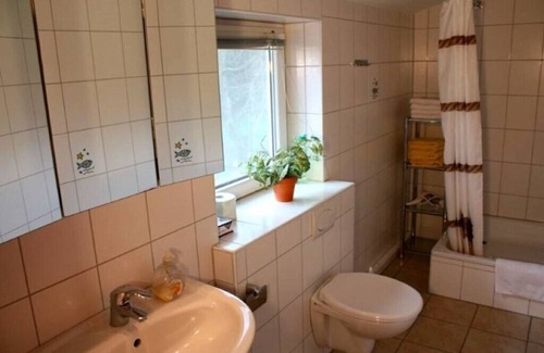 Holtgast Apartment | Apartment 10 at Ferienhaus-Ferienhof Eilts-many ponies and other animals, close to the North Sea