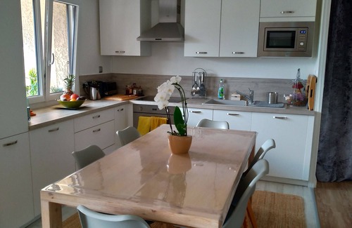 Saint-Jorioz Apartment | Apartment 10 minutes from the lake and view of La Tournette