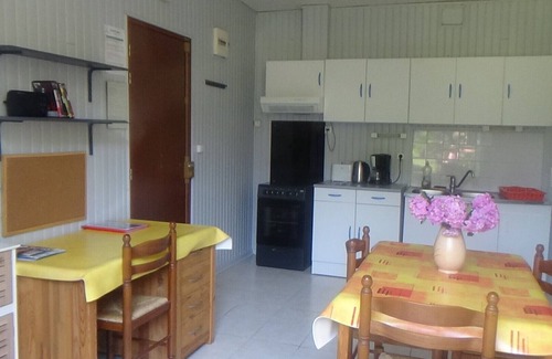 Dieppe Apartment | Apartment 32m ², WIFI, parking, garden + barbecue + shed for storing bicycles