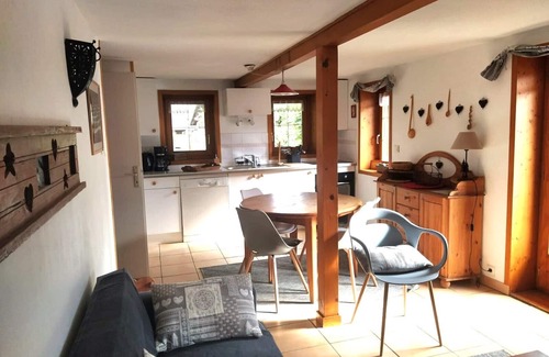 Le Grand-Bornand Apartment | Apartment -4/5P- with GARDEN facing ARAVIS - GRAND BORNAND village center