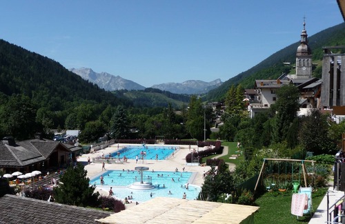 Le Grand-Bornand Apartment | Apartment -4/5P- with GARDEN facing ARAVIS - GRAND BORNAND village center