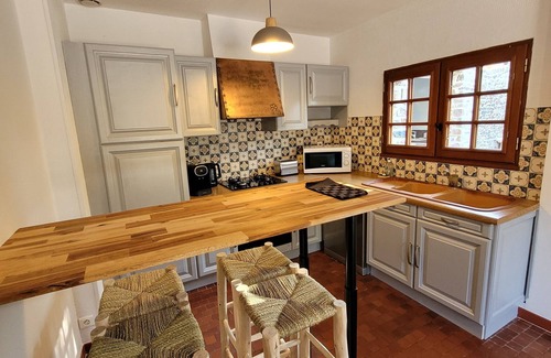 Gouville-sur-Mer Apartment | Apartment 5 minutes from the beach with SPA and swimming pool