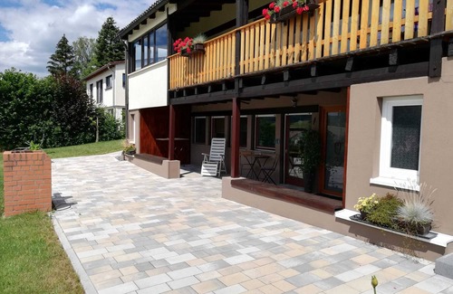 Fladungen Apartment | Apartment (55sqm) for 4 people with balcony and conservatory
