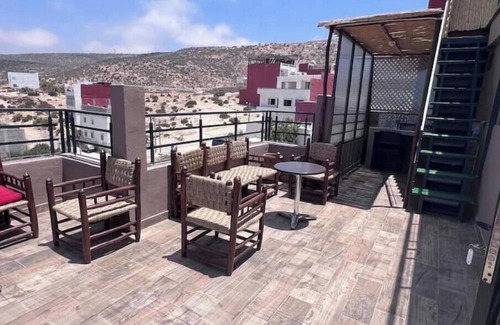 Taddart Apartment | Apartment 6 with a view of the sea in the distance