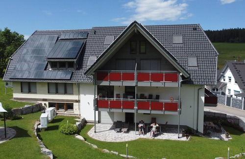 Unterkirnach Apartment | Apartment 'Abendgrund' with Private Terrace, Shared Garden and Wi-Fi